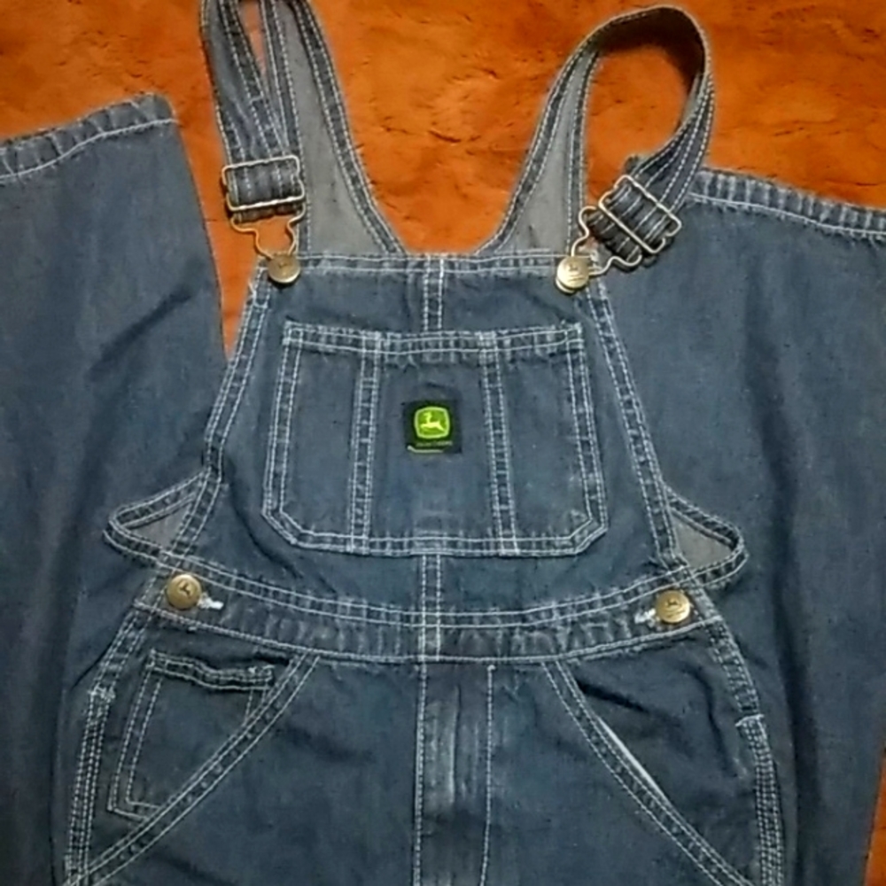 Boys John Deere overalls